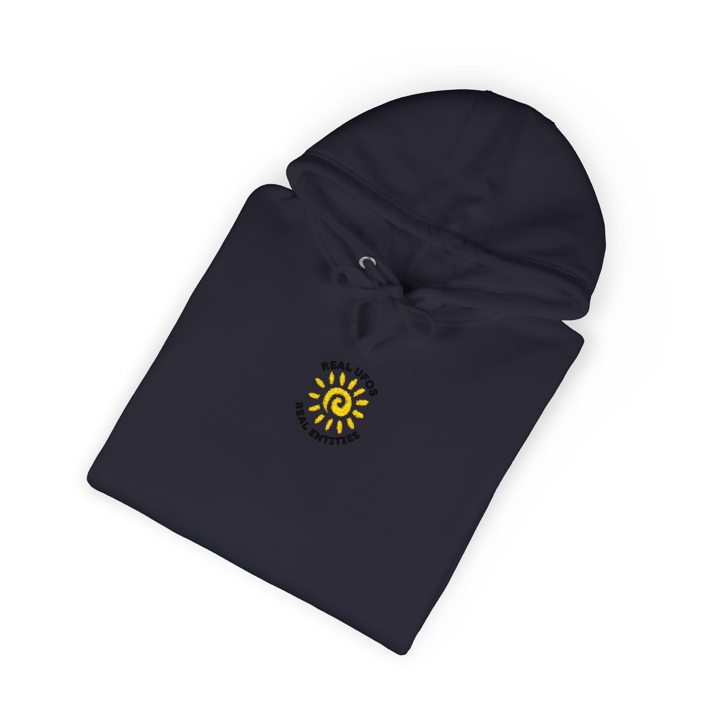 Sunshine Floral Unisex Fleece Hoodie, Cozy Spring Apparel, Gift for Her, Outdoor Wear, Trendy Streetwear, Festival Outfit