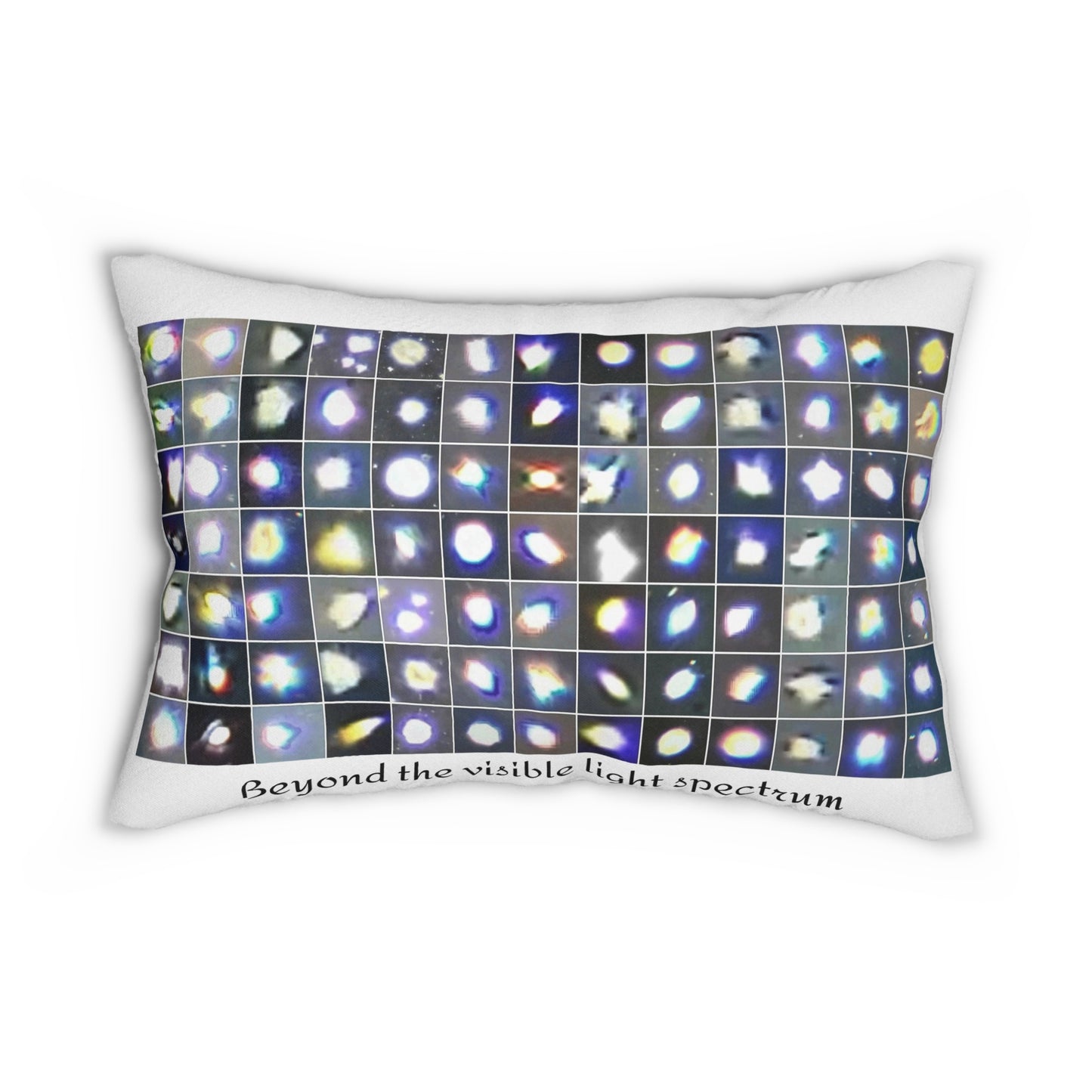 UFO Theme Lumbar Pillow - Decor for Enthusiasts, Home Accent, Gift for Space Lovers, Unique Throw Pillow, Cosmic Decoration