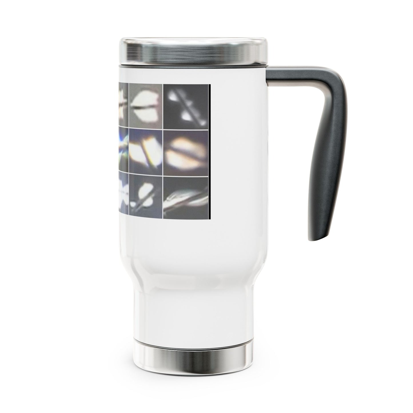 Artistic Stainless Steel Travel Mug Inspired by true UFO sky Phenomena, Personalized Coffee Tumbler, Unique Gift for Coffee Lovers, Ideal for Travel & Daily Use
