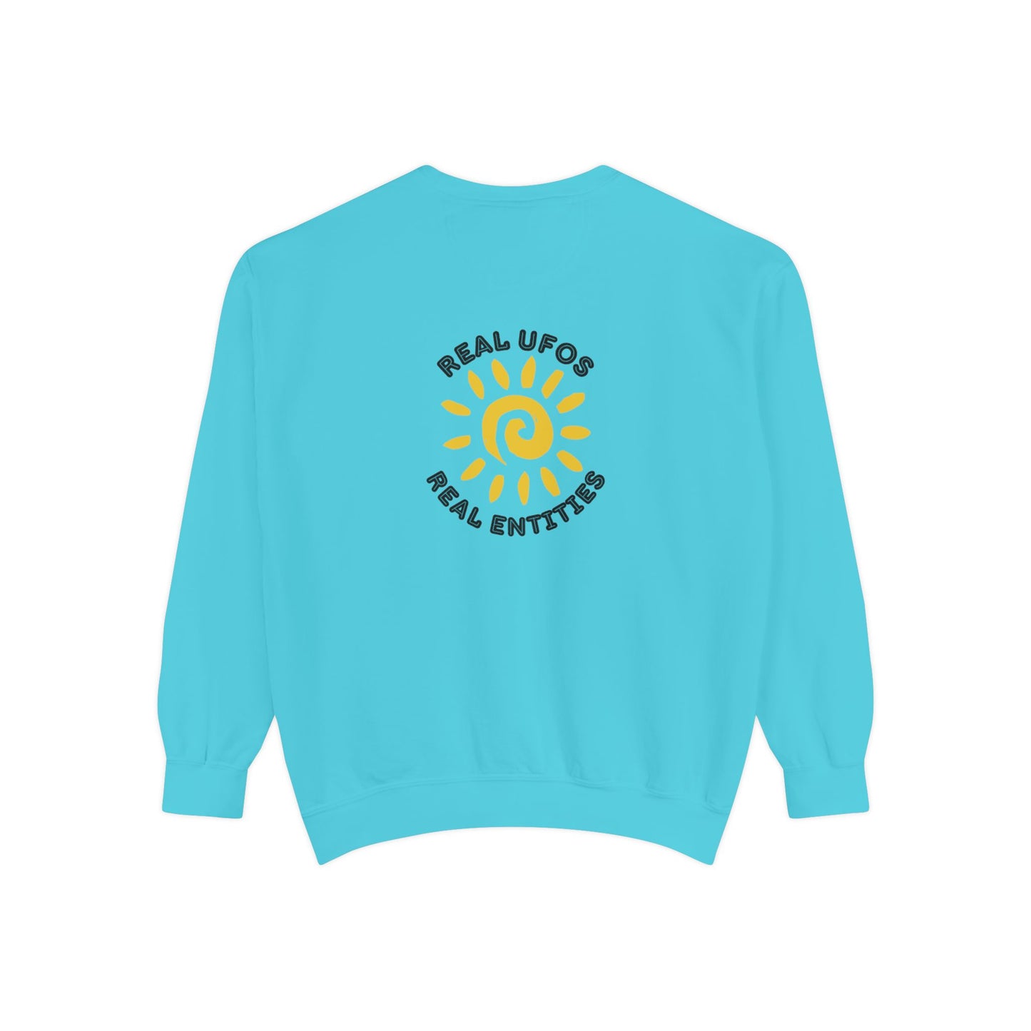 Sweatshirt - Mount Shasta Light Being Capture Using Long Exposure Night Photography