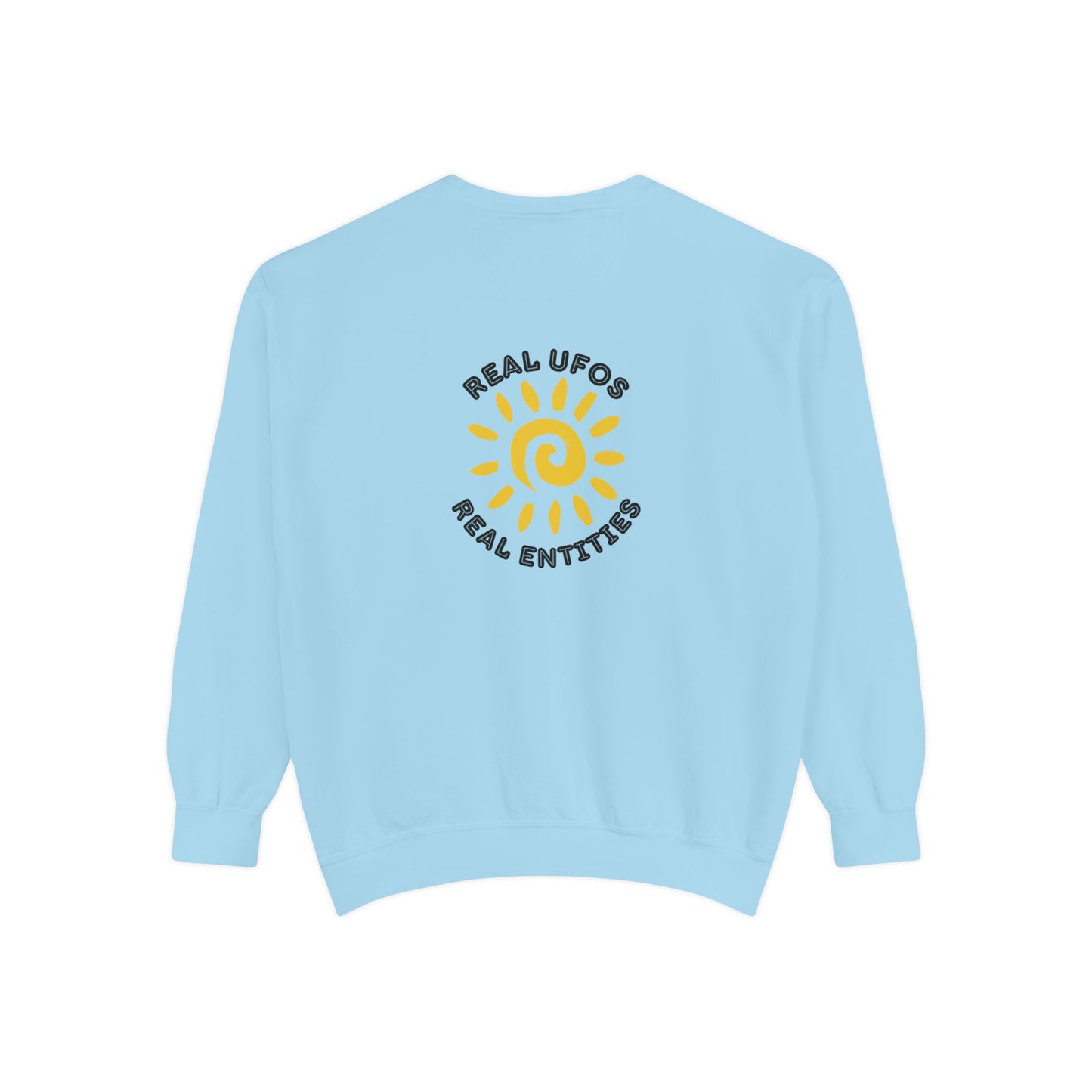 Sweatshirt - Mount Shasta Light Being Capture Using Long Exposure Night Photography