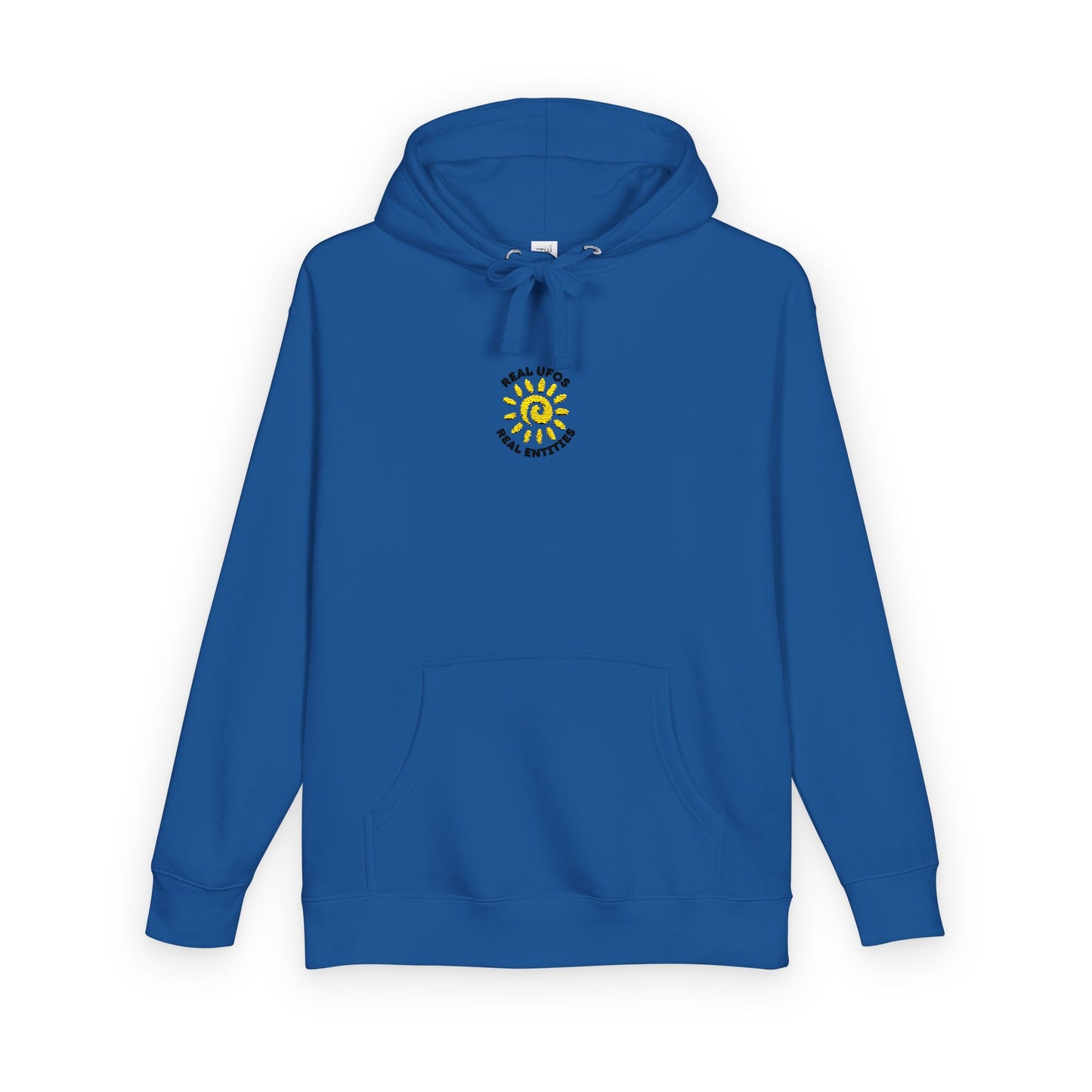 Sunshine Floral Unisex Fleece Hoodie, Cozy Spring Apparel, Gift for Her, Outdoor Wear, Trendy Streetwear, Festival Outfit