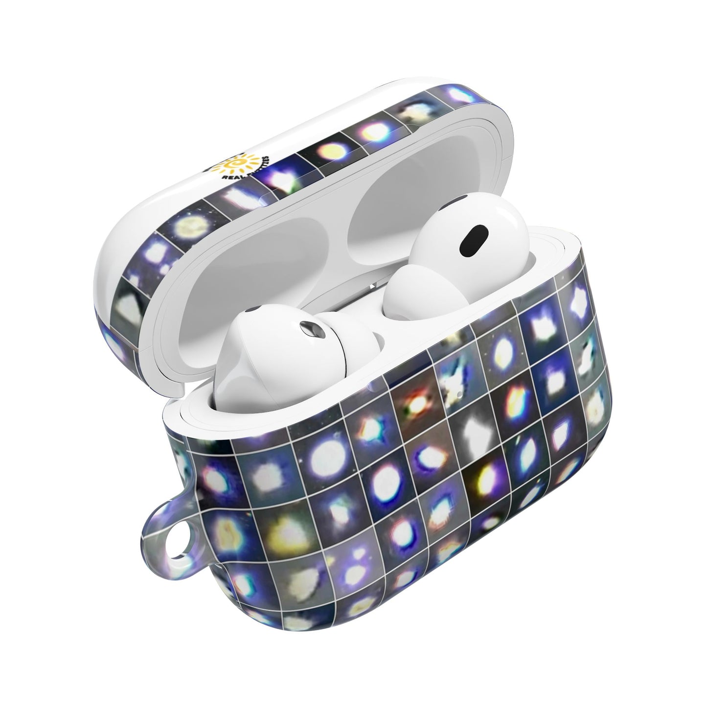 Vibrant Art AirPod Case, Unique AirPods Cover, Stylish Wireless Earbuds Holder, Trendy Tech Accessory, Gift for Music Lovers