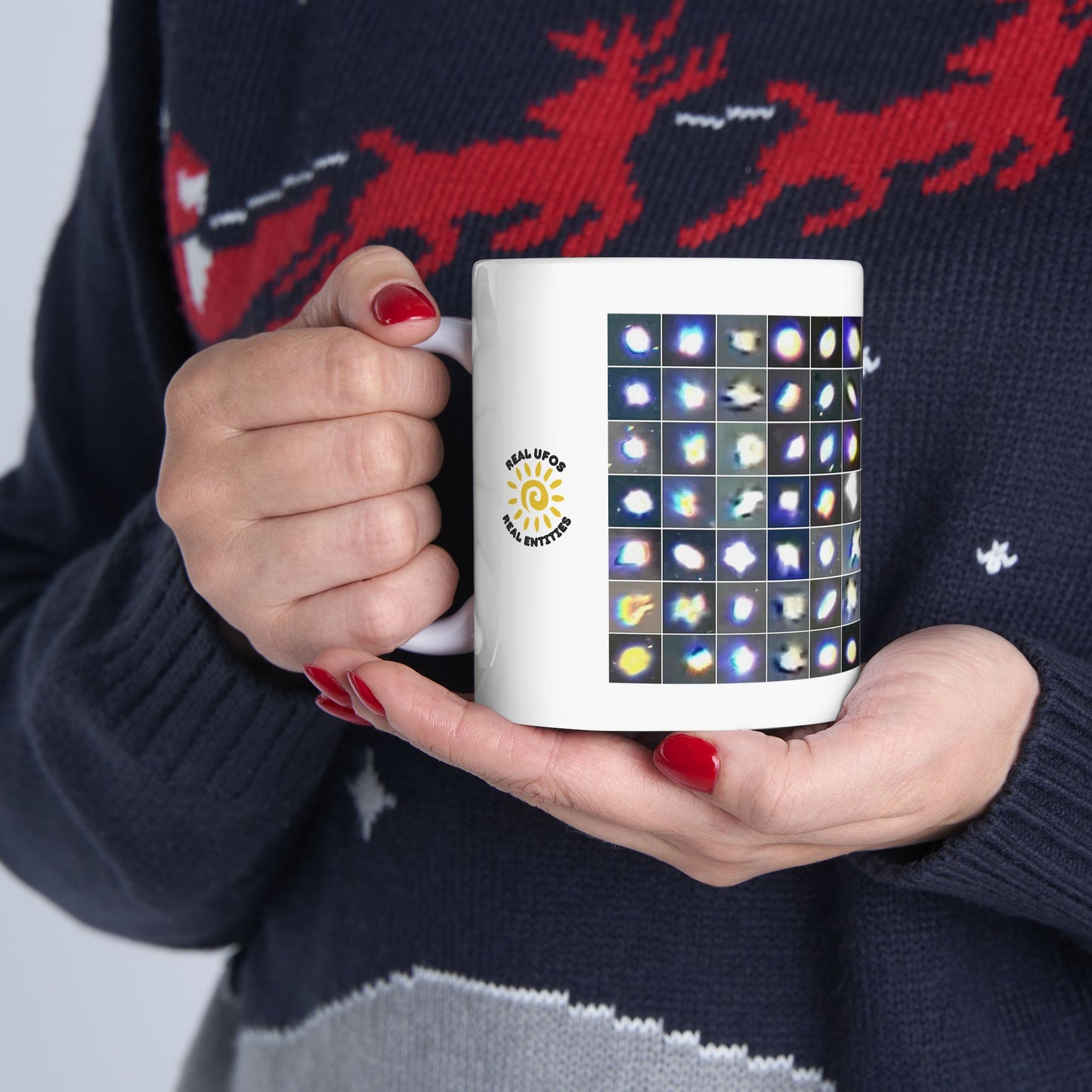 Cosmic Exploration Ceramic Mug - Unique Astronomical Design, Space Lover Gift, Astronomy Mug, Inspirational Coffee Cup, Science Lover's Mug