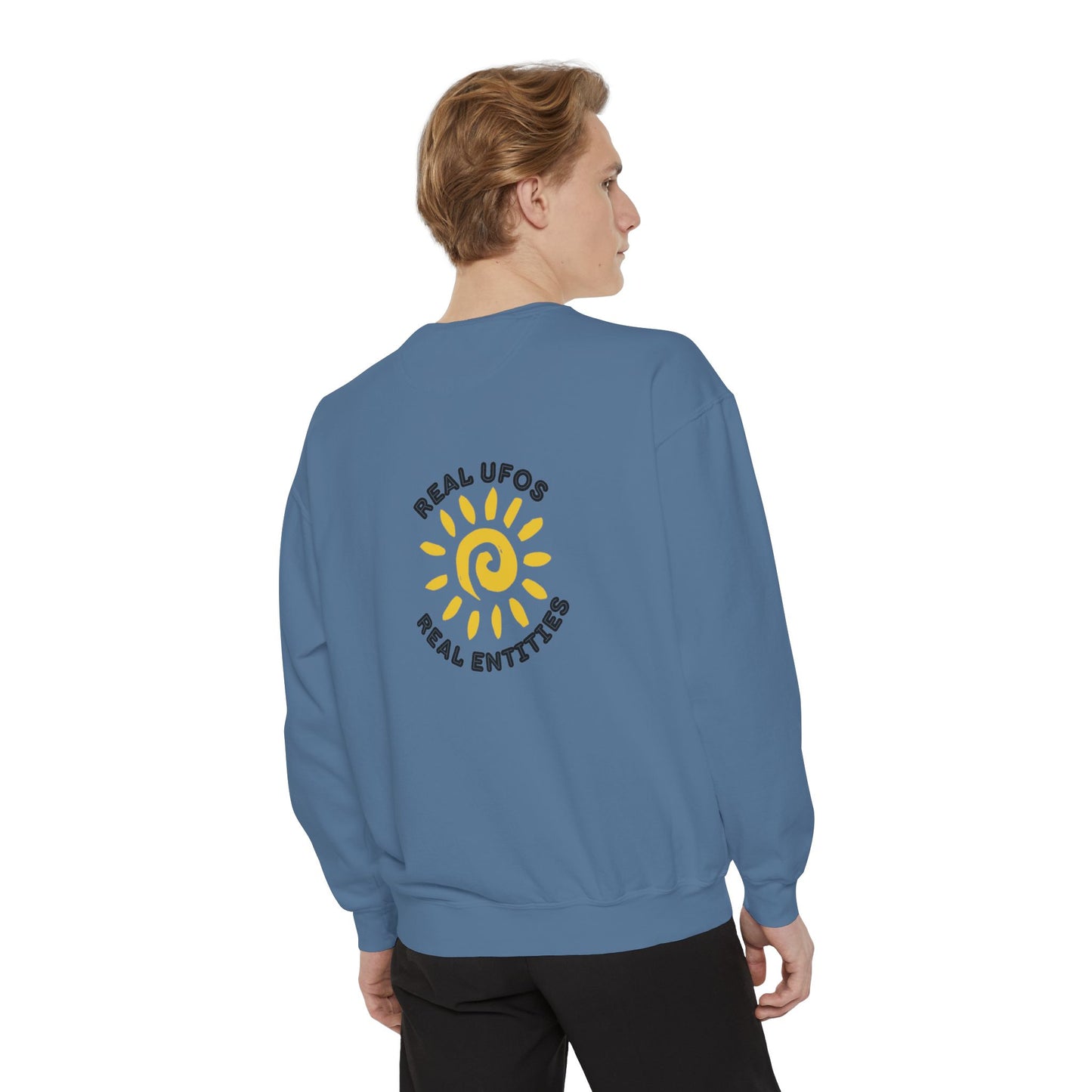 Sweatshirt - Mount Shasta Light Being Capture Using Long Exposure Night Photography