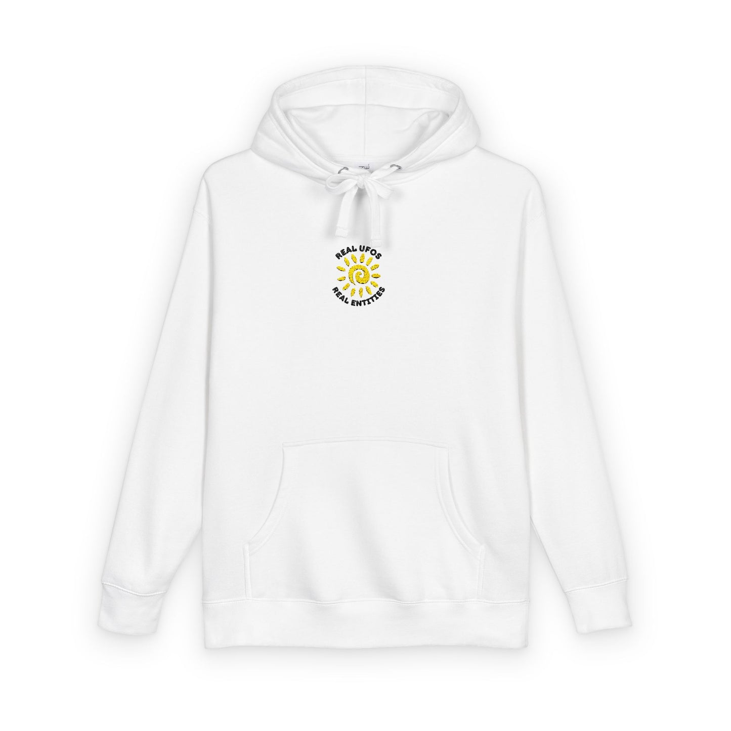 Sunshine Floral Unisex Fleece Hoodie, Cozy Spring Apparel, Gift for Her, Outdoor Wear, Trendy Streetwear, Festival Outfit