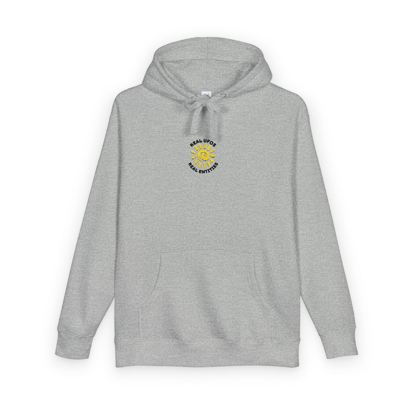 Sunshine Floral Unisex Fleece Hoodie, Cozy Spring Apparel, Gift for Her, Outdoor Wear, Trendy Streetwear, Festival Outfit