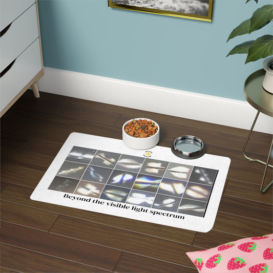 Custom Pet Food Mat - Eco-Friendly Feeding Tray, Dog Bowl Mat, Stylish Placemat, Pet Gift, Home Decor