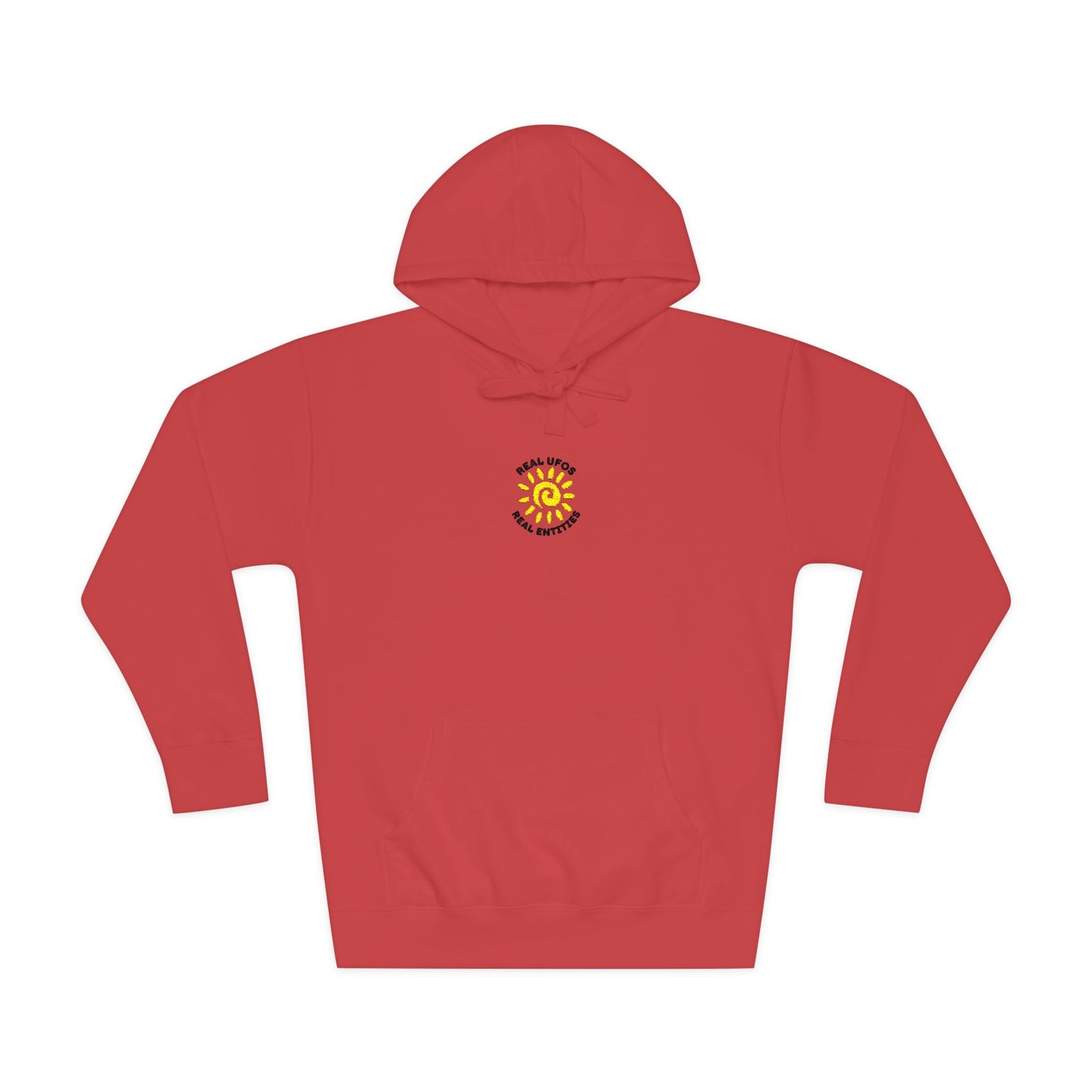 Sunshine Floral Unisex Fleece Hoodie, Cozy Spring Apparel, Gift for Her, Outdoor Wear, Trendy Streetwear, Festival Outfit