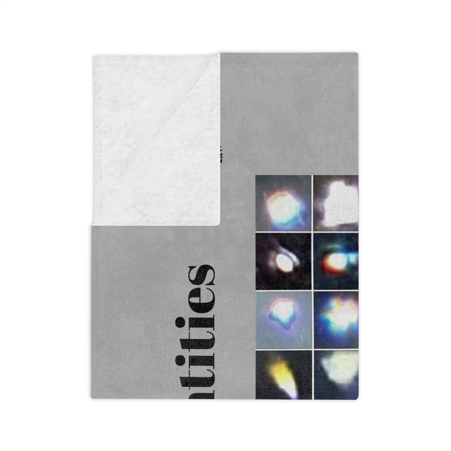 Infrared Light Beings Blanket | A one-of-a-kind gift for UFO enthusiasts