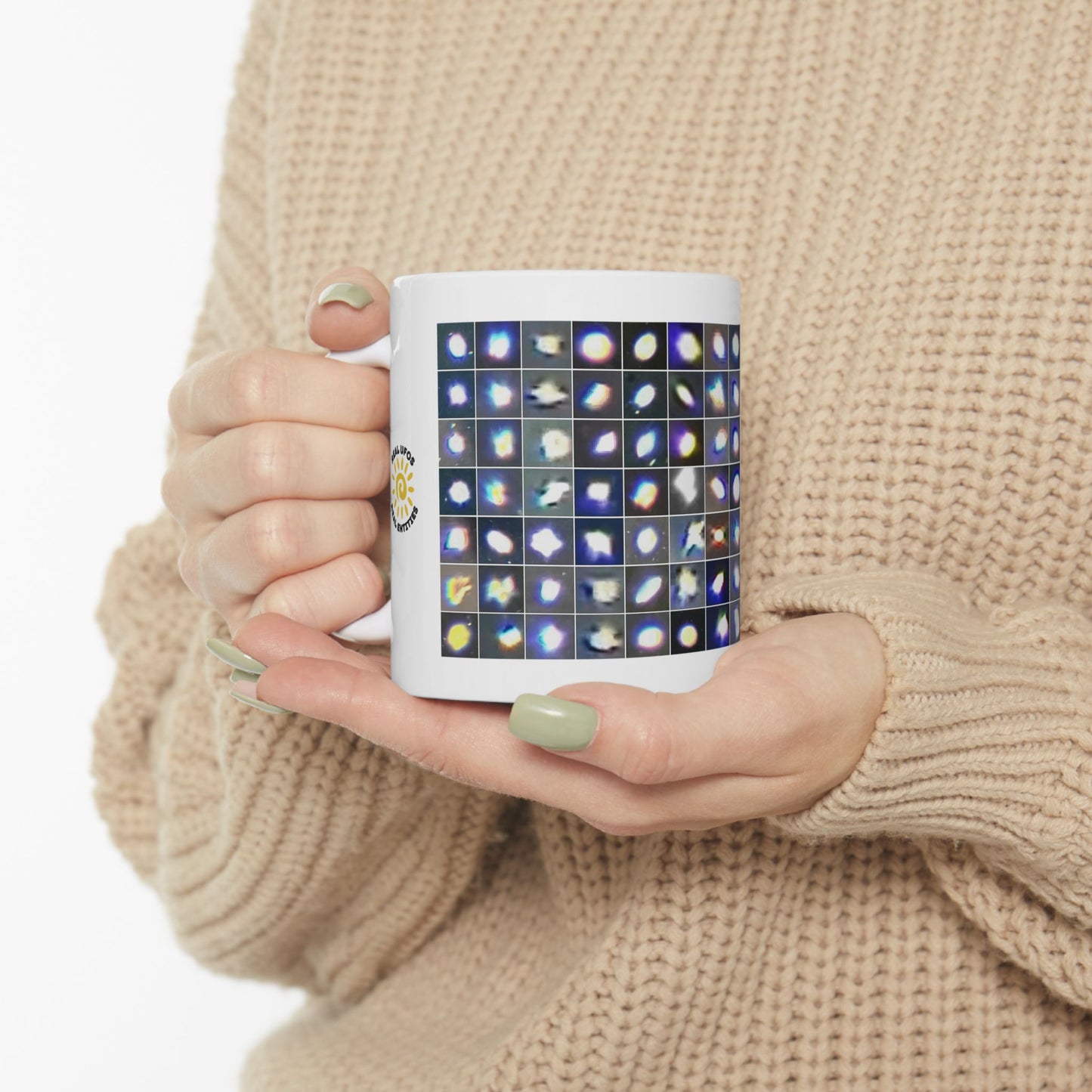 Cosmic Exploration Ceramic Mug - Unique Astronomical Design, Space Lover Gift, Astronomy Mug, Inspirational Coffee Cup, Science Lover's Mug