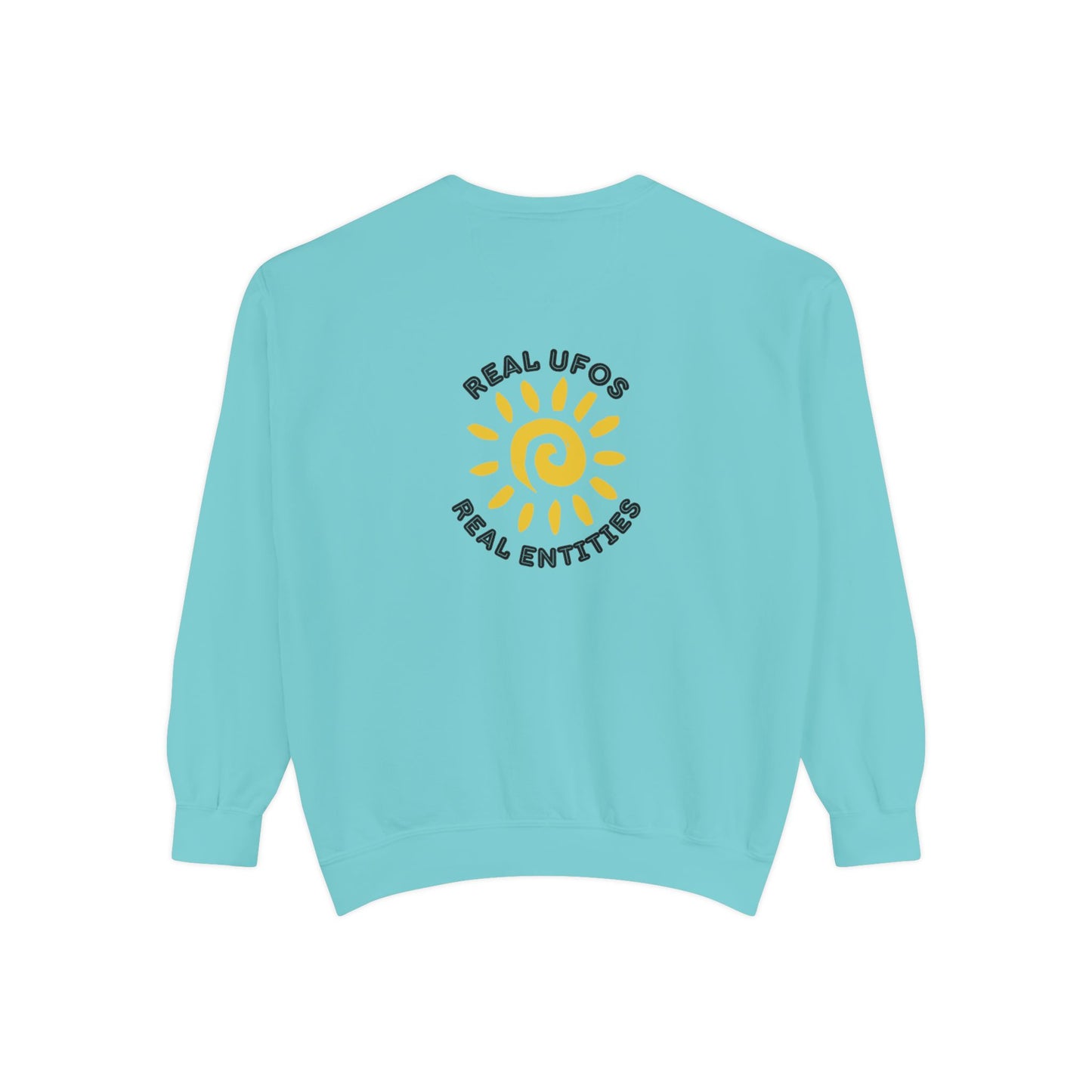 Sweatshirt - Mount Shasta Light Being Capture Using Long Exposure Night Photography