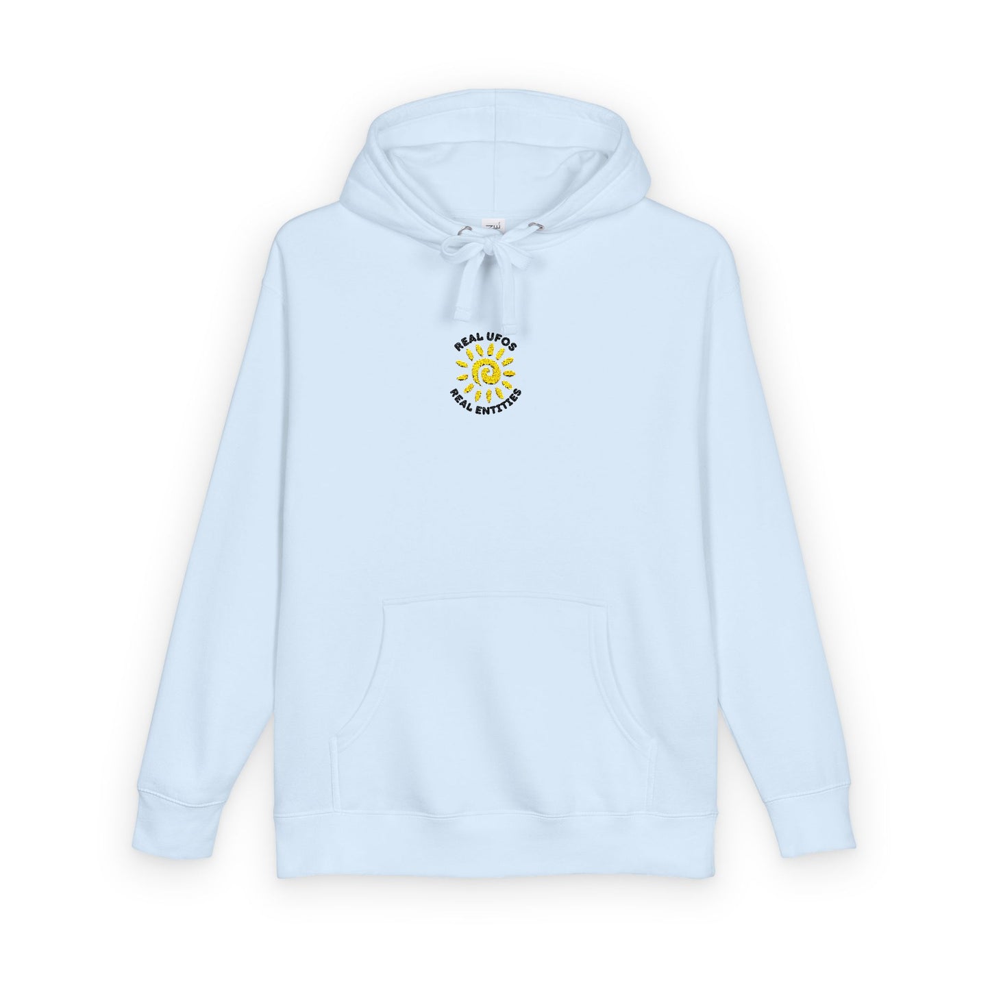 Sunshine Floral Unisex Fleece Hoodie, Cozy Spring Apparel, Gift for Her, Outdoor Wear, Trendy Streetwear, Festival Outfit
