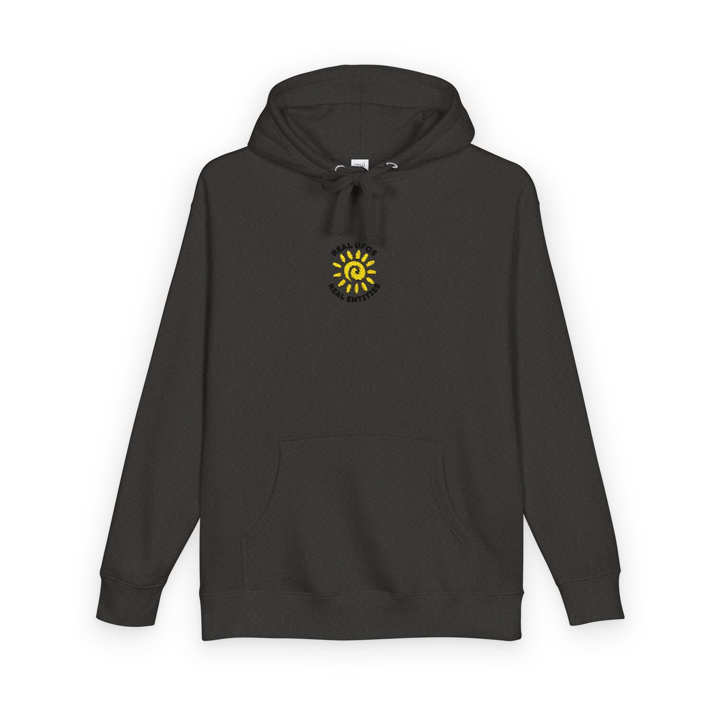 Sunshine Floral Unisex Fleece Hoodie, Cozy Spring Apparel, Gift for Her, Outdoor Wear, Trendy Streetwear, Festival Outfit