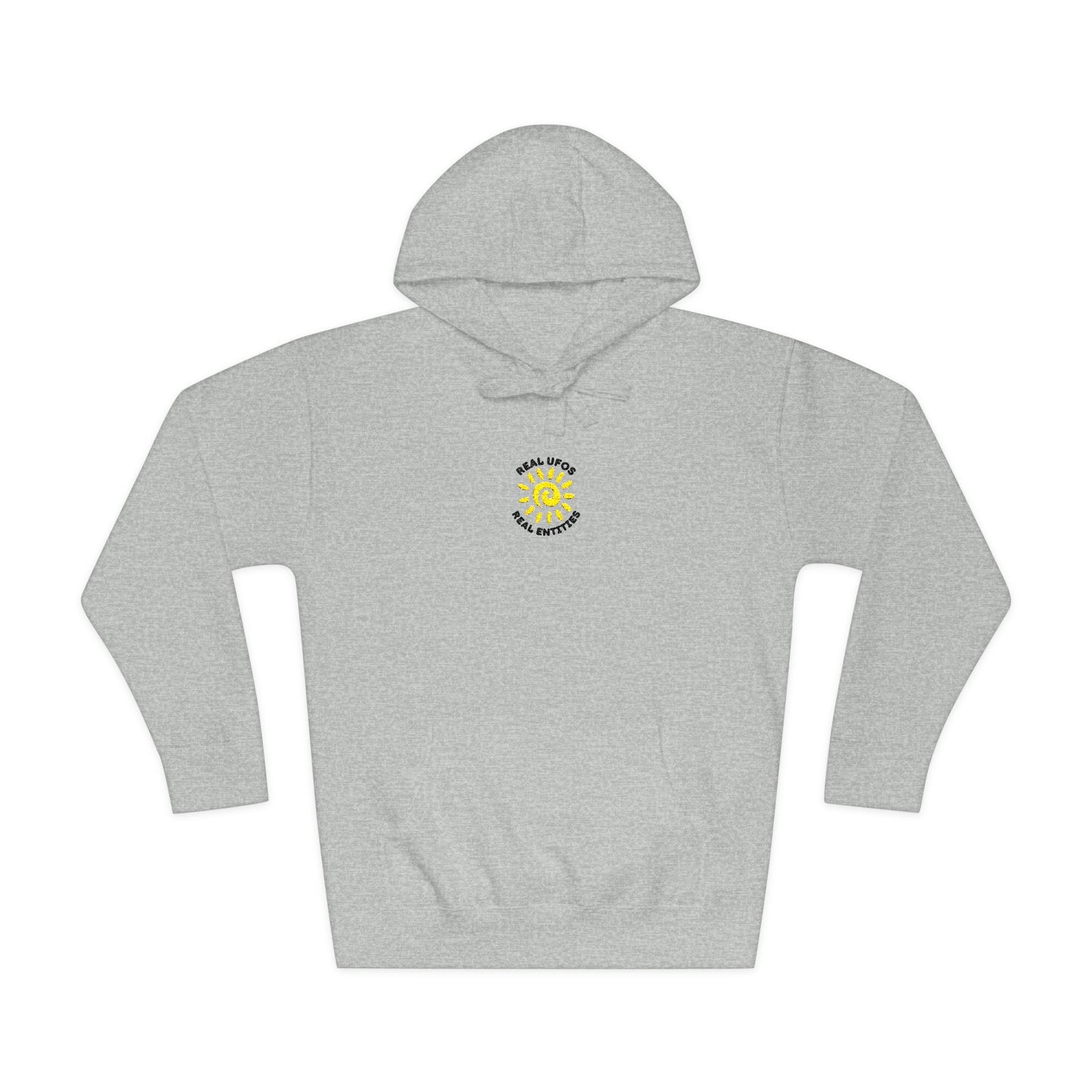 Sunshine Floral Unisex Fleece Hoodie, Cozy Spring Apparel, Gift for Her, Outdoor Wear, Trendy Streetwear, Festival Outfit