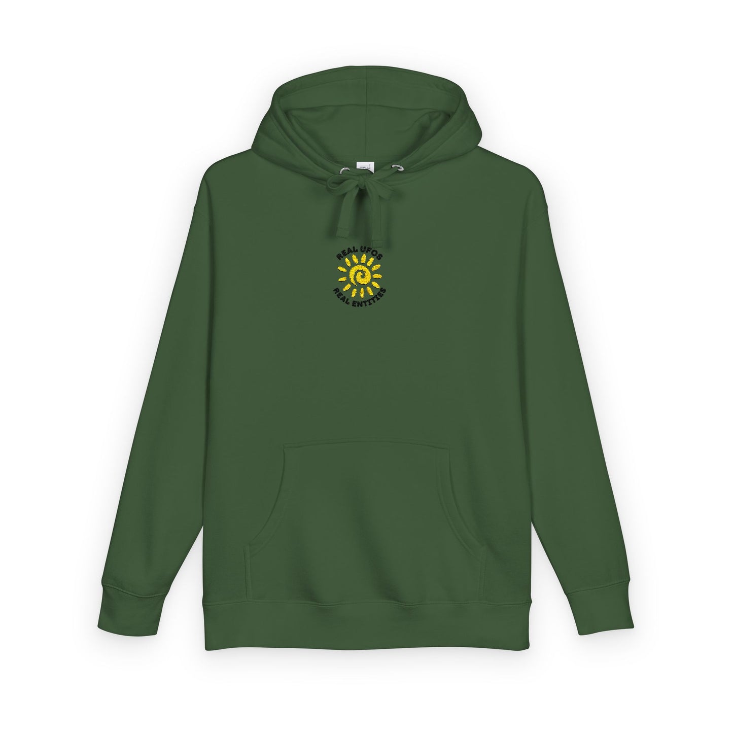 Sunshine Floral Unisex Fleece Hoodie, Cozy Spring Apparel, Gift for Her, Outdoor Wear, Trendy Streetwear, Festival Outfit