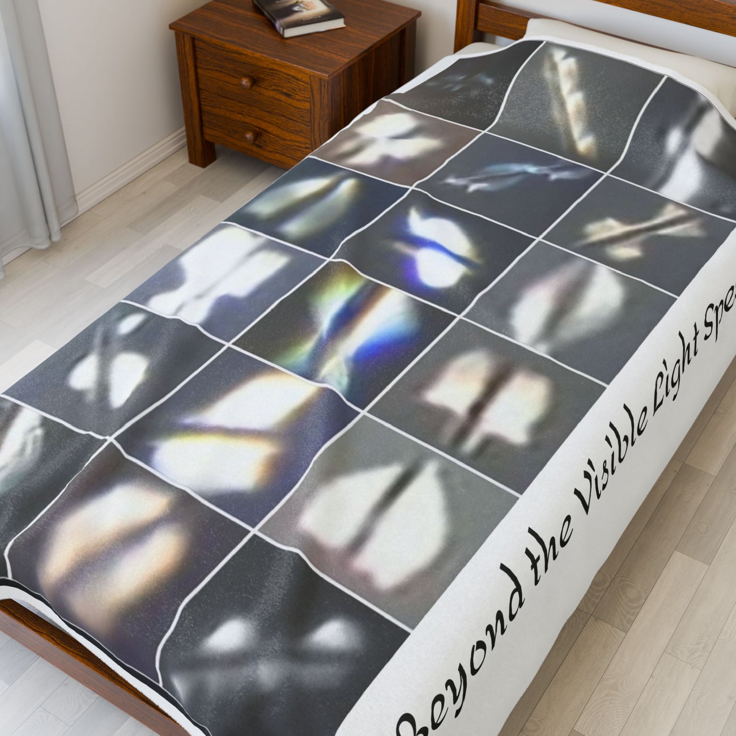 Velveteen Plush Blanket with UFO Design - Cozy Throw for Stargazers, Home Décor, Gift for UFO Lovers, Sci-Fi Collectible, Blanket for [...]