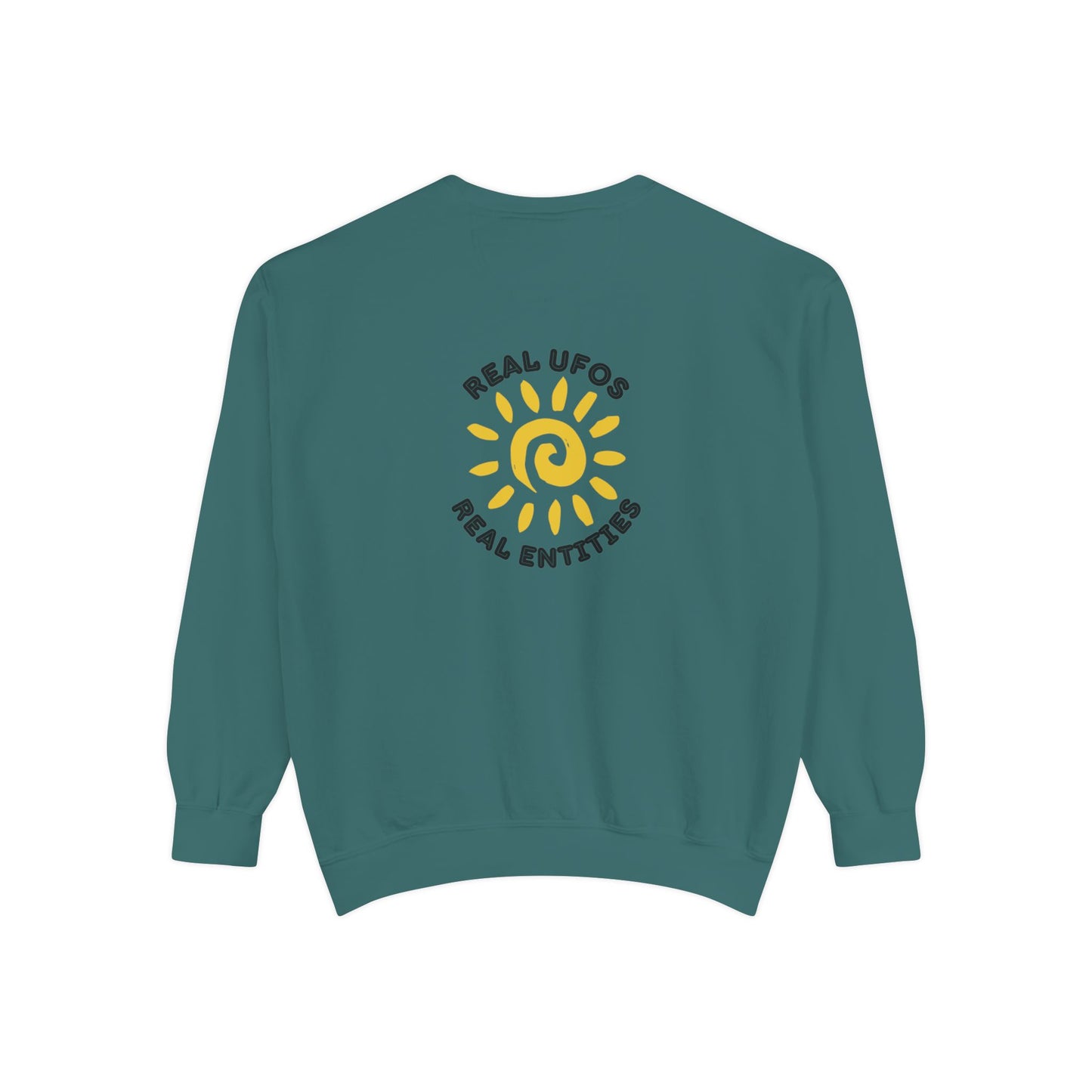 Sweatshirt - Mount Shasta Light Being Capture Using Long Exposure Night Photography