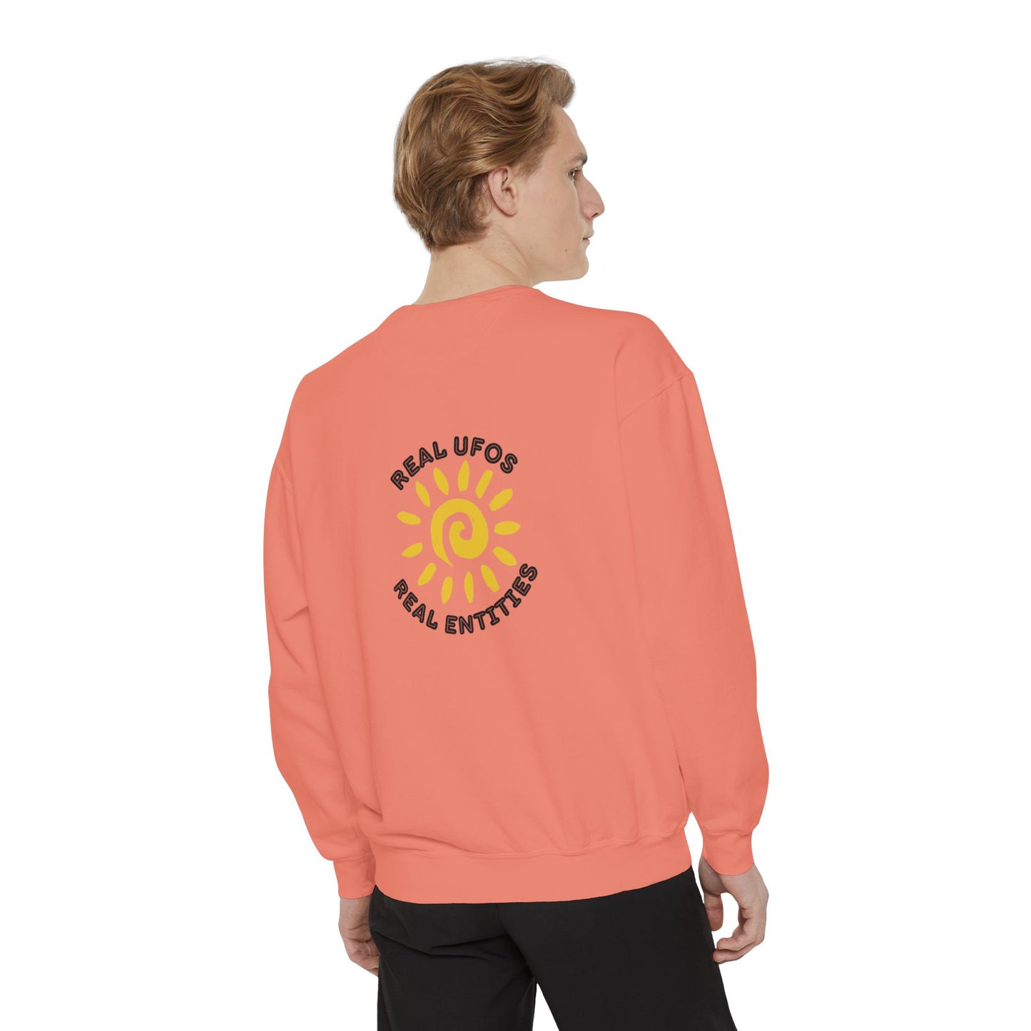 Sweatshirt - Mount Shasta Light Being Capture Using Long Exposure Night Photography