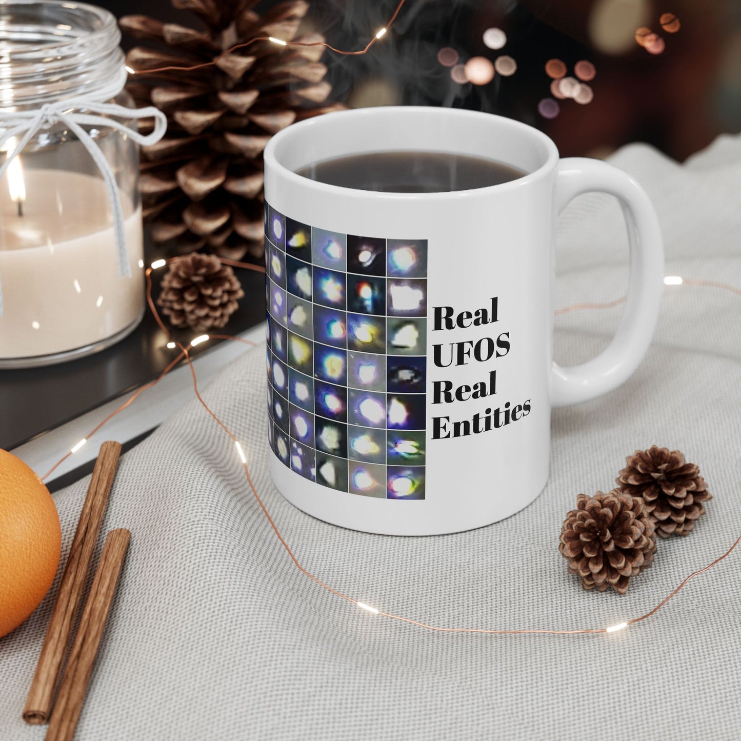 Cosmic Exploration Ceramic Mug - Unique Astronomical Design, Space Lover Gift, Astronomy Mug, Inspirational Coffee Cup, Science Lover's Mug