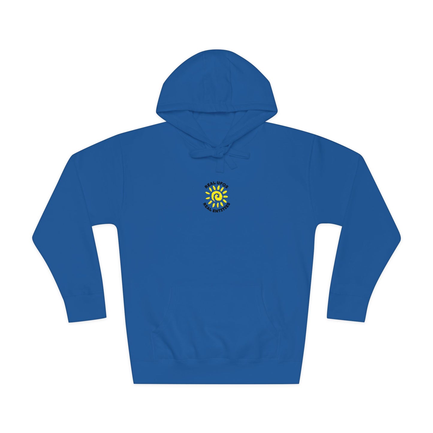 Sunshine Floral Unisex Fleece Hoodie, Cozy Spring Apparel, Gift for Her, Outdoor Wear, Trendy Streetwear, Festival Outfit