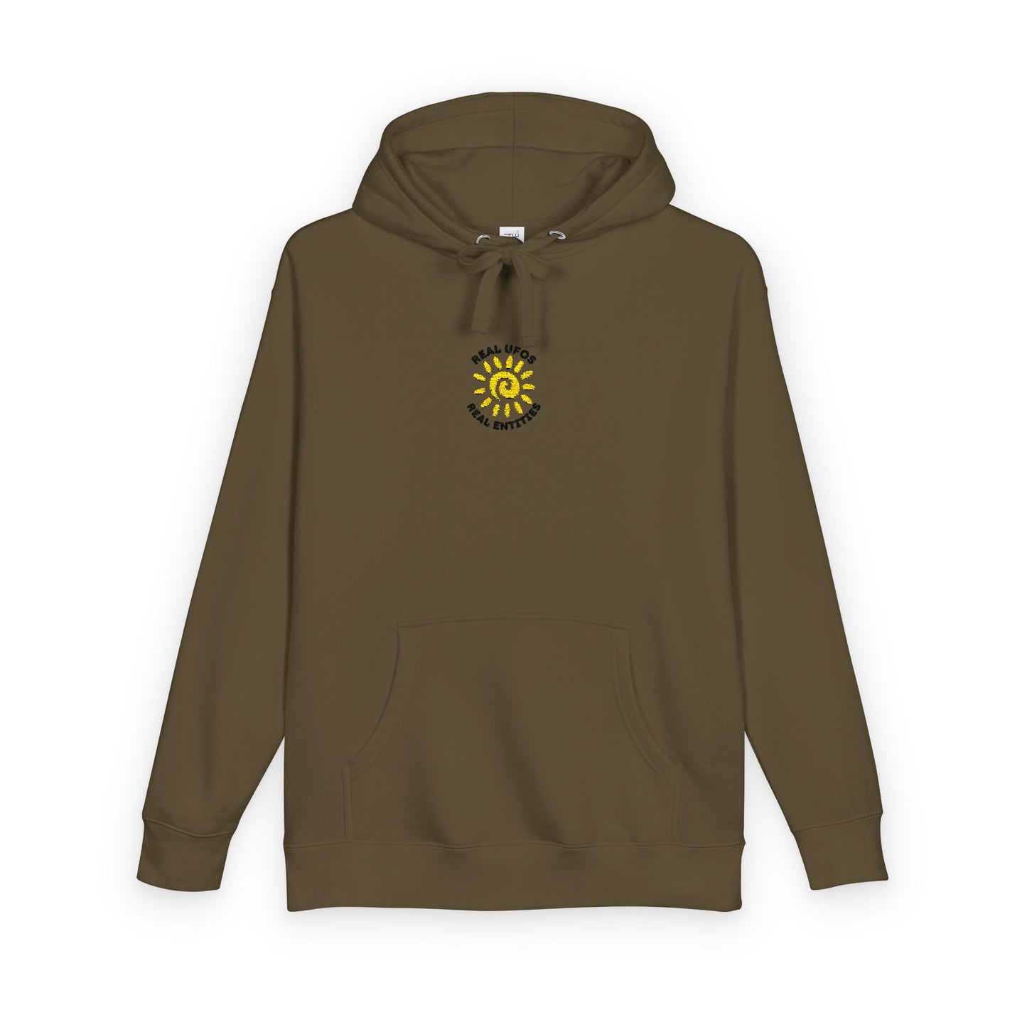 Sunshine Floral Unisex Fleece Hoodie, Cozy Spring Apparel, Gift for Her, Outdoor Wear, Trendy Streetwear, Festival Outfit