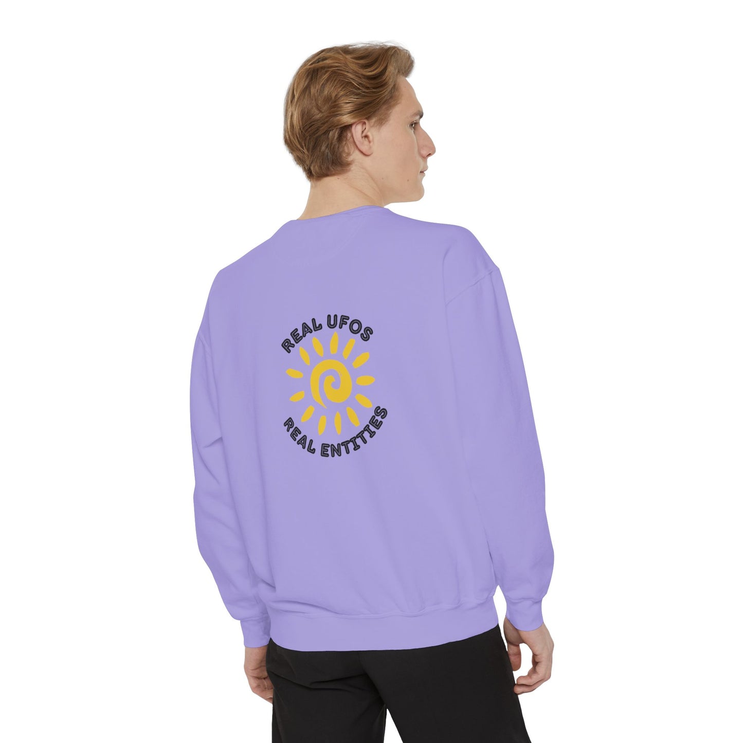 Sweatshirt - Mount Shasta Light Being Capture Using Long Exposure Night Photography