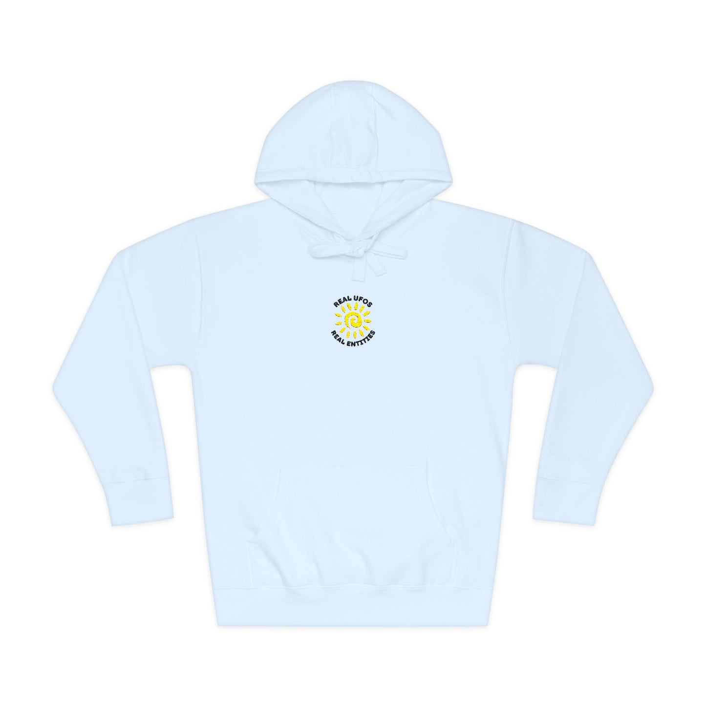 Sunshine Floral Unisex Fleece Hoodie, Cozy Spring Apparel, Gift for Her, Outdoor Wear, Trendy Streetwear, Festival Outfit