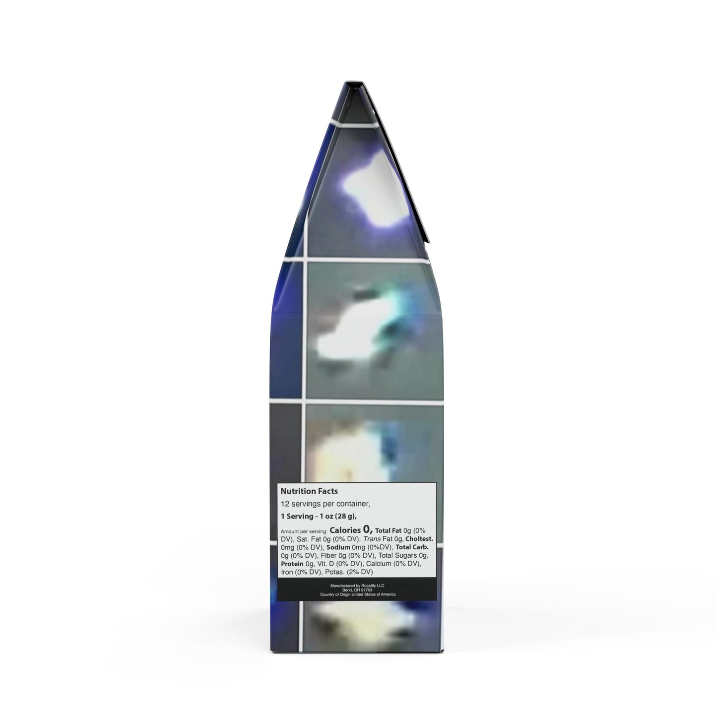 Colombia Single Origin Coffee (Light-Medium Roast) Package Wrap Inspired by true UFO sky phenomena Designed by Real UFOS Real Entities