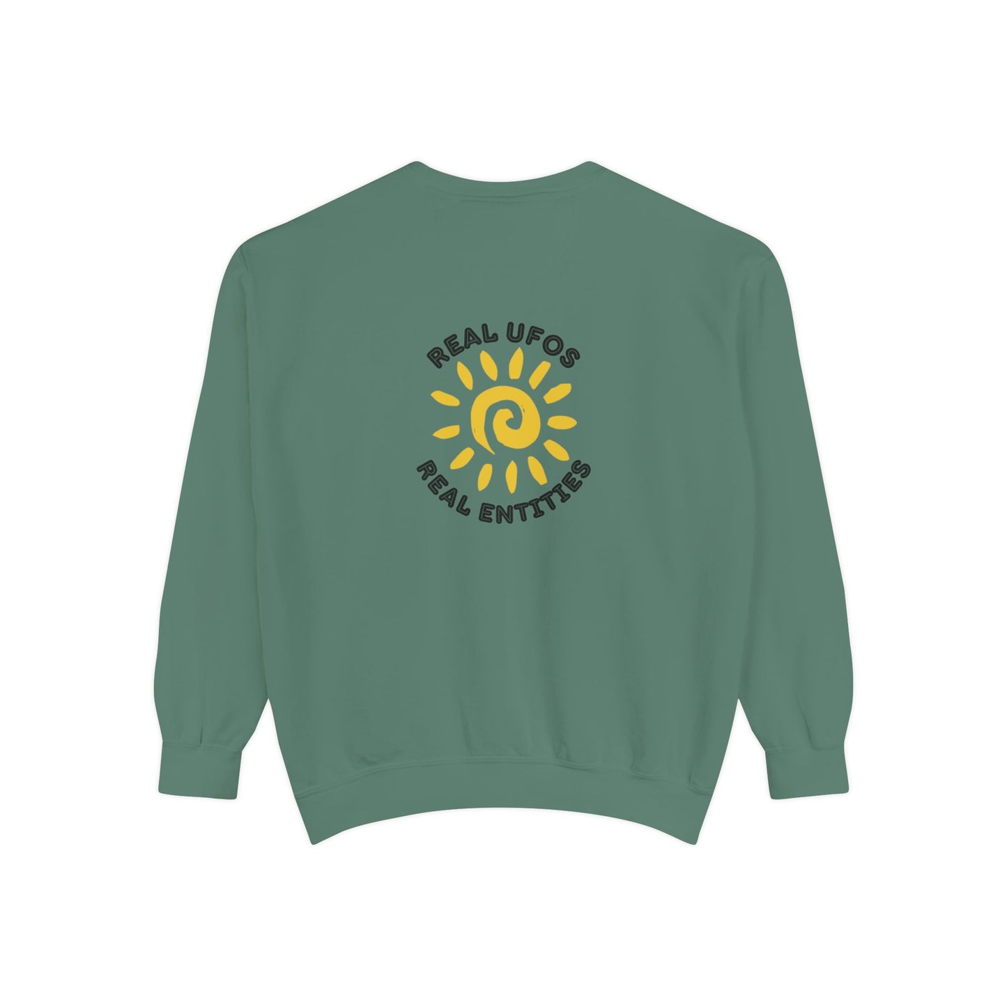 Sweatshirt - Mount Shasta Light Being Capture Using Long Exposure Night Photography