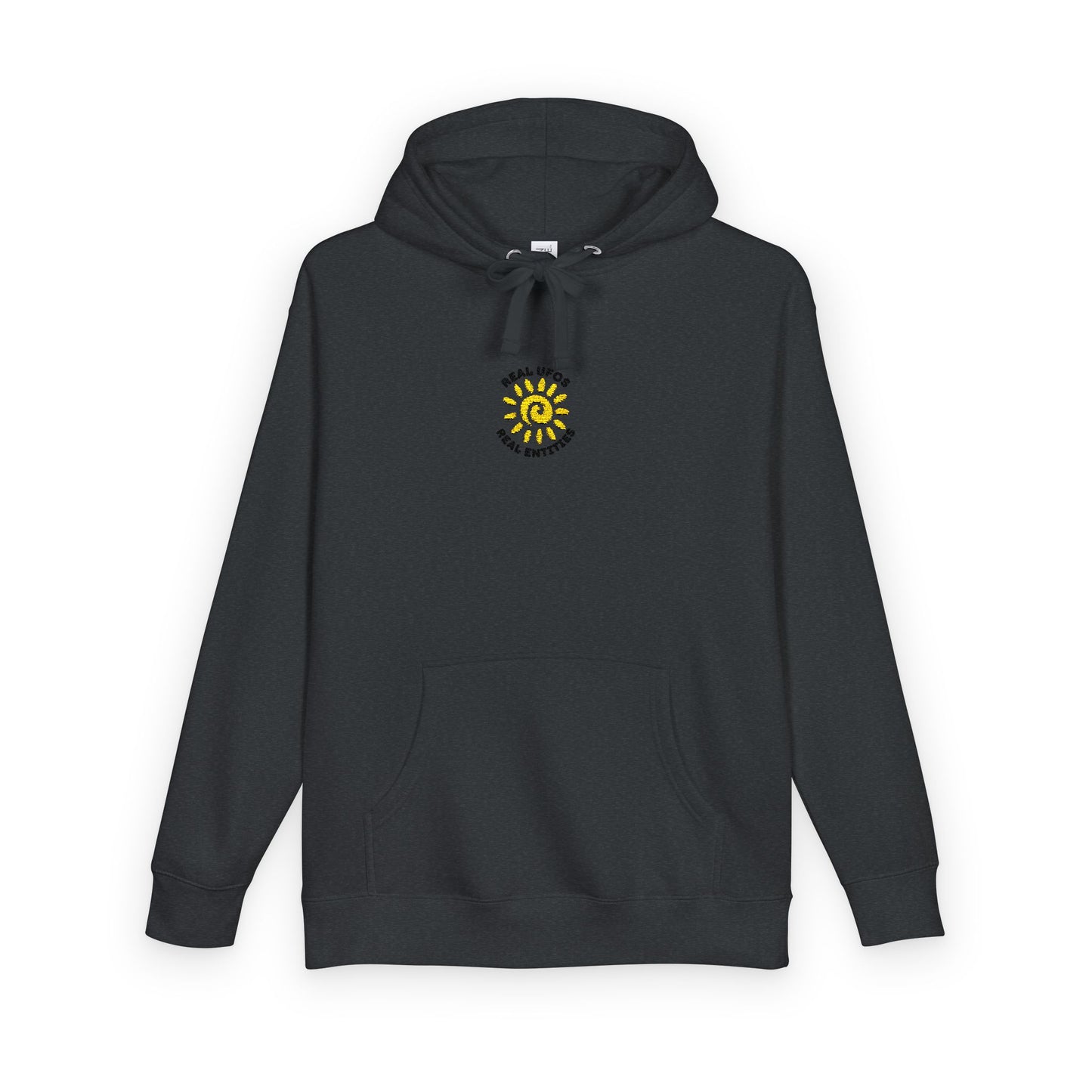 Sunshine Floral Unisex Fleece Hoodie, Cozy Spring Apparel, Gift for Her, Outdoor Wear, Trendy Streetwear, Festival Outfit