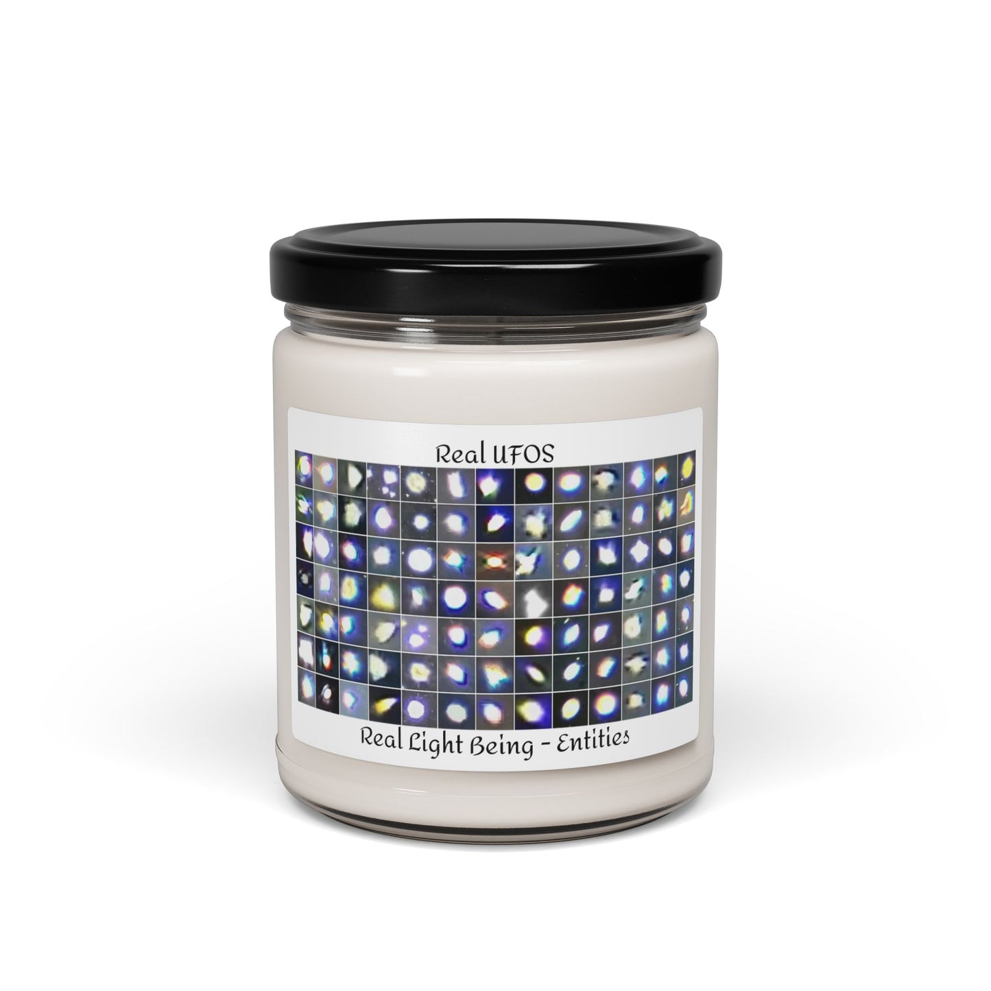 Mystical UFO Scented Candle, Real Light Being Entities, Aromatherapy Candle, Gift for UFO Lovers, Home Decor, Relaxation Candle