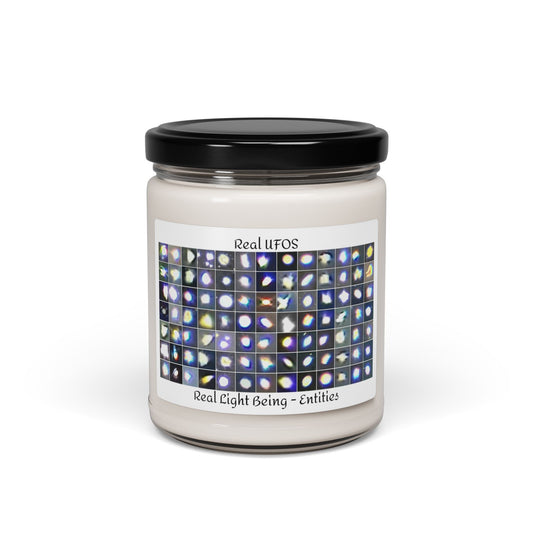 Mystical UFO Scented Candle, Real Light Being Entities, Aromatherapy Candle, Gift for UFO Lovers, Home Decor, Relaxation Candle