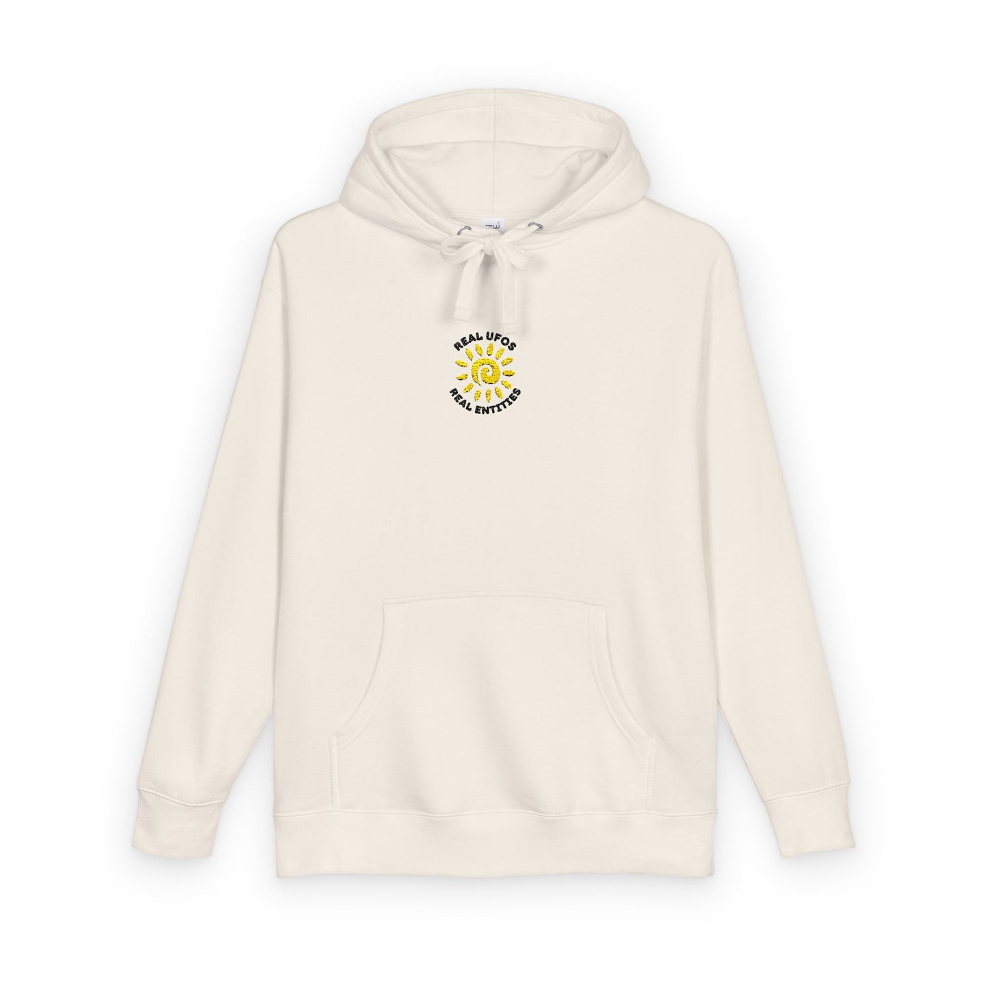 Sunshine Floral Unisex Fleece Hoodie, Cozy Spring Apparel, Gift for Her, Outdoor Wear, Trendy Streetwear, Festival Outfit